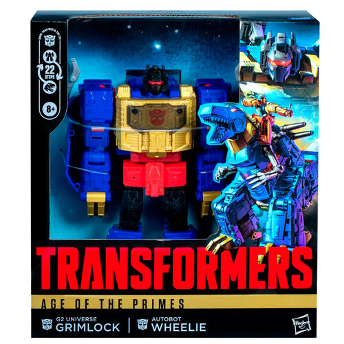 Hasbro Transformers Age of the Primes G2 Universe Grimlock Autobot Wheelie figure 19cm