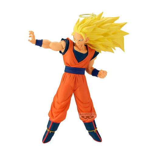 Figura Banpresto Dragon Ball Z Match Makers SSJ3 Son Goku de 17 cm