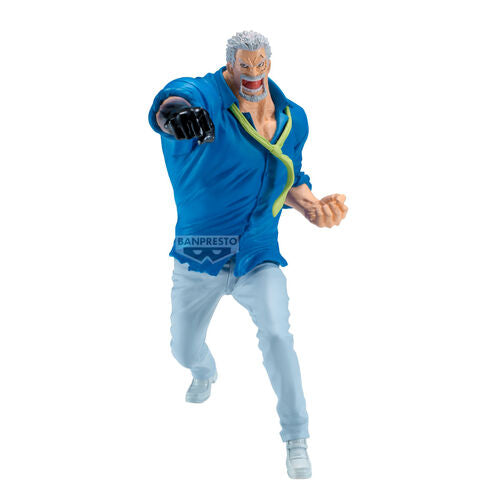Figura Banpresto One Piece Battle Record Monkey D. Garp de 15 cm