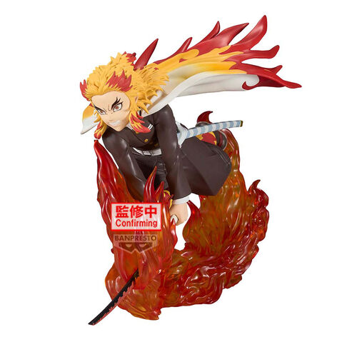 Figura Banpresto Demon Slayer Kimetsu no Yaiba Vibration Stars Kyojuro Rengoku 14cm
