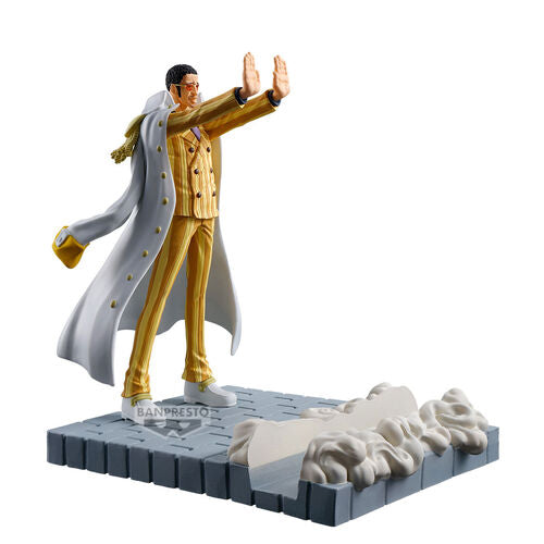 Figura de Kizaru Borsalino de One Piece de Banpresto, 12 cm