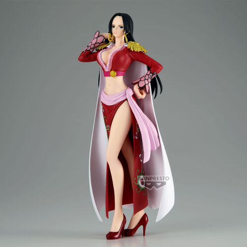 Figura de Boa Hancock de One Piece con brillo y glamour de Banpresto de 22 cm