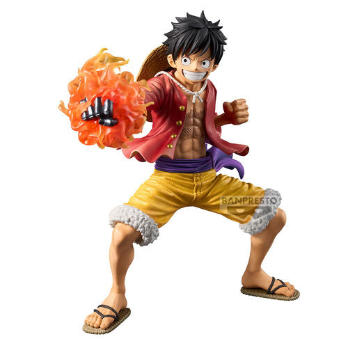 Figura Banpresto One Piece Monkey D. Luffy Grandista Edición Especial de 21 cm