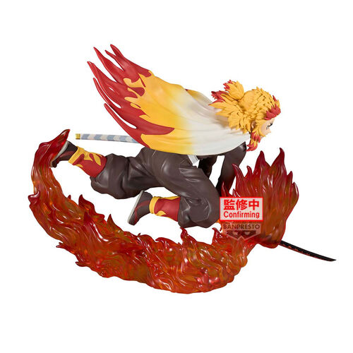 Figura Banpresto Demon Slayer Kimetsu no Yaiba Vibration Stars Kyojuro Rengoku 14cm