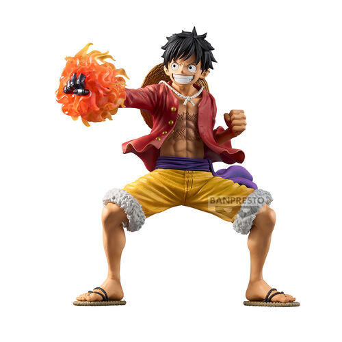 Figura Banpresto One Piece Monkey D. Luffy Grandista Edición Especial de 21 cm