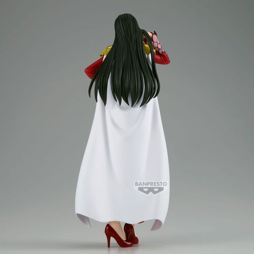 Figura de Boa Hancock de One Piece con brillo y glamour de Banpresto de 22 cm