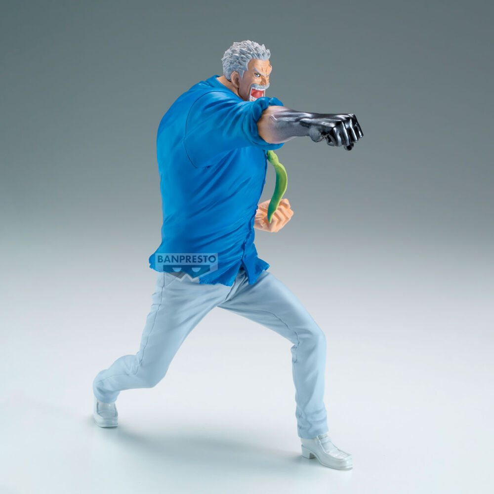 Figura Banpresto One Piece Battle Record Monkey D. Garp de 15 cm