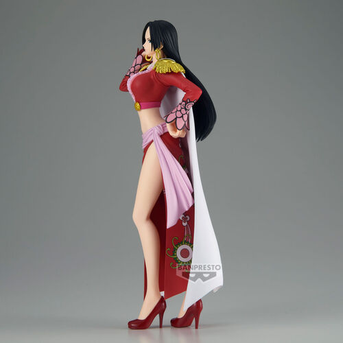 Figura de Boa Hancock de One Piece con brillo y glamour de Banpresto de 22 cm