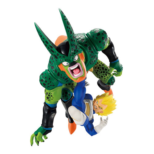 Figura Banpresto Dragon Ball Z Vegeta vs. Cell Ichibansho de 17 cm