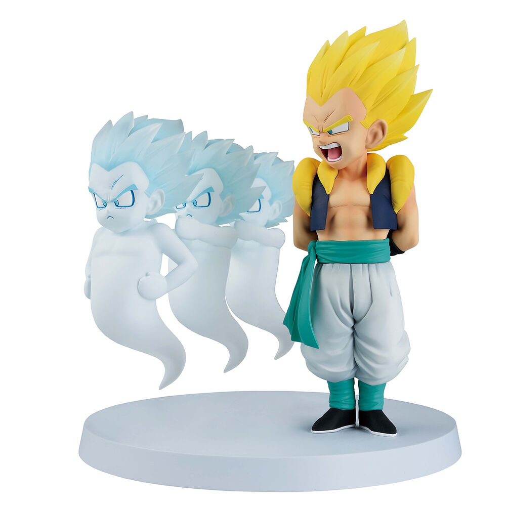 Figura Banpresto Dragon Ball Dragon History II Gotenks y Ghost Ichibansho de 13 cm