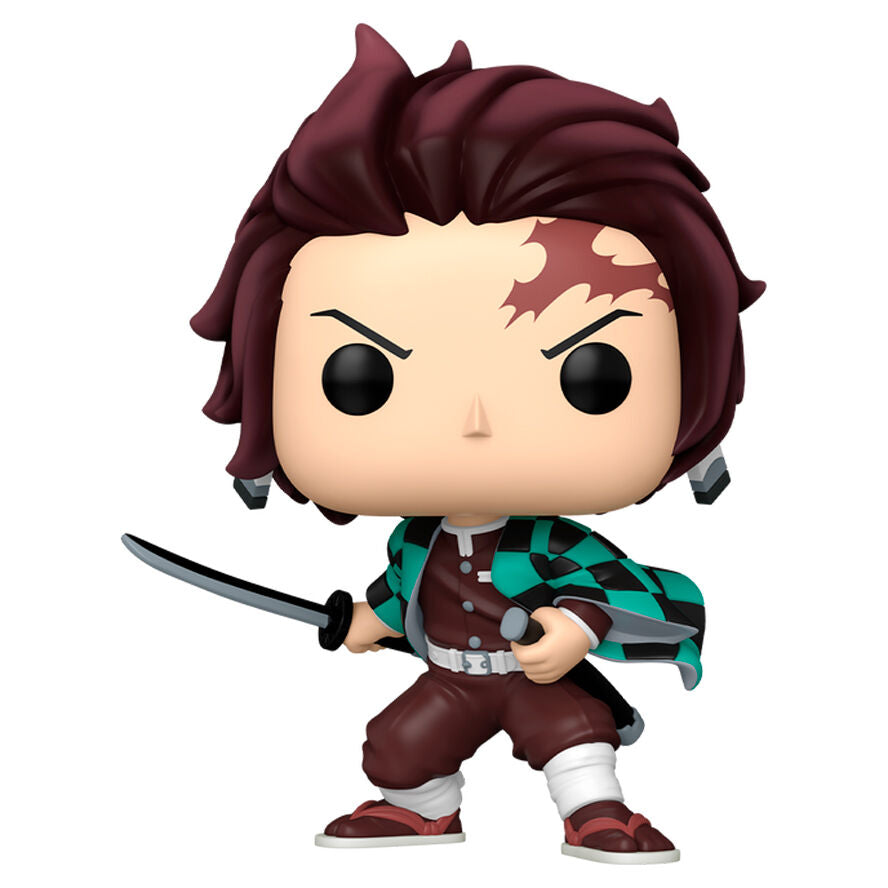 ¡Funko POP! Demon Slayer Animation Tanjiro Kamado 10" Tamaño Jumbo #1805