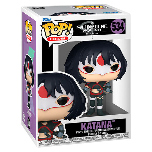 ¡Funko POP! Escuadrón Suicida DC Heroes Isekai Katana #534