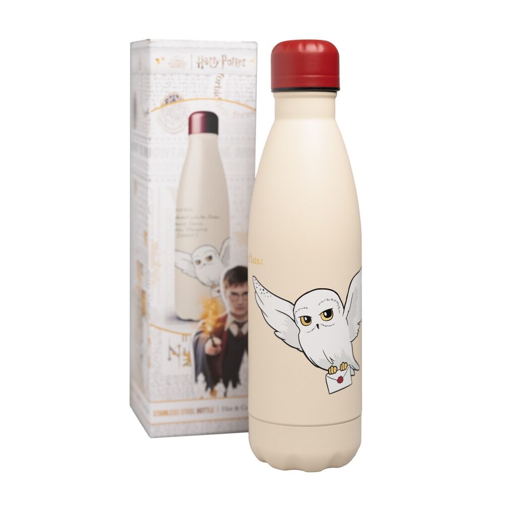 Botella de acero inoxidable Erik Harry Potter Hedwig