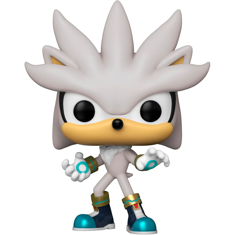Figura exclusiva de Sonic The Hedgehog Silver #633 de Funko POP! Games