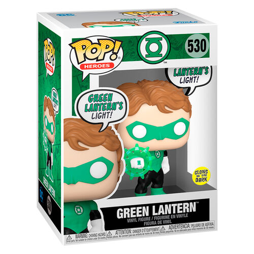 Funko POP! DC Heroes Linterna Verde n.° 530 GITD