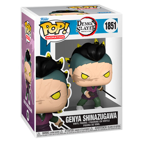 ¡Funko POP! Animación Demon Slayer Genya Shinazugawa (Forma demoníaca) #1851