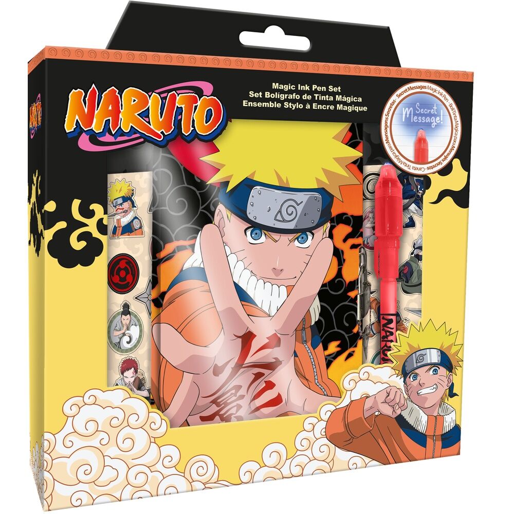 Kids Licensing Diary + Magic Pen Naruto Shippuden