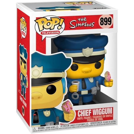 Funko POP! Televisión Los Simpsons Jefe Wiggum #899