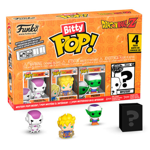Pack de 4 figuras Funko Bitty POP! de Dragon Ball Z (Freezer 4.ª Forma)