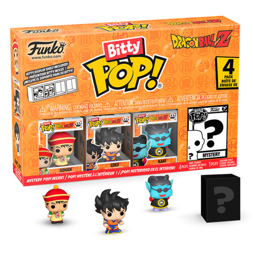 Pack de 4 figuras Funko Bitty POP! de Dragon Ball Z (Gohan)