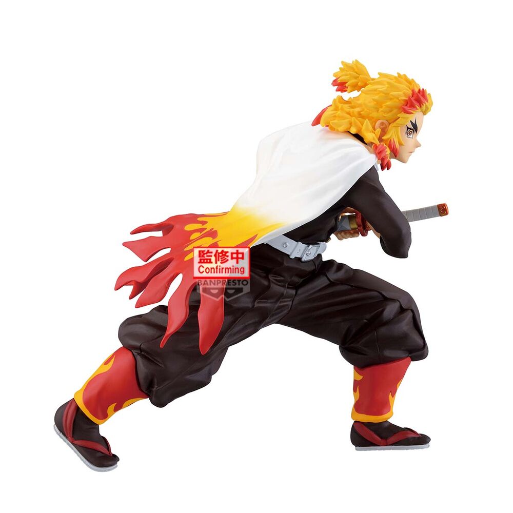 Figura Banpresto Demon Slayer Kimetsu no Yaiba Vibration Stars Kyojuro Rengoku 14cm