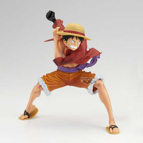 Figura Banpresto One Piece Maximatic Monkey D Luffy versión A 21 cm