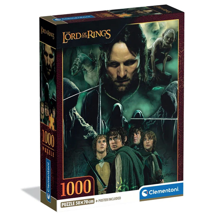 Clementoni Puzzle The Lord of the Rings 1000peças