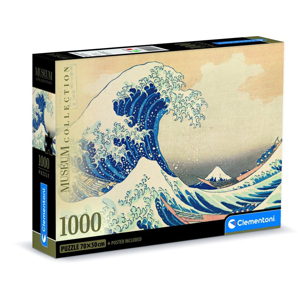 Clementoni Puzzle The Great Wave Kokusai Museum 1000peças