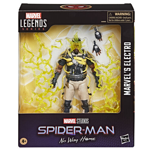 Figura Electro de 15 cm de Marvel Spider-Man No Way Home de Hasbro