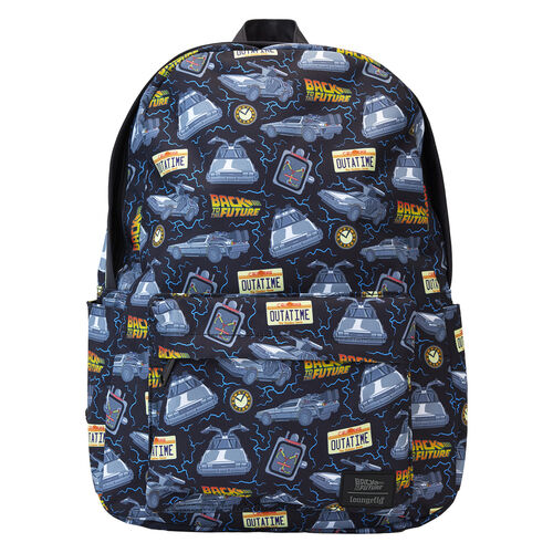 Mochila de nailon de 44 cm del 40 aniversario de Regreso al Futuro
