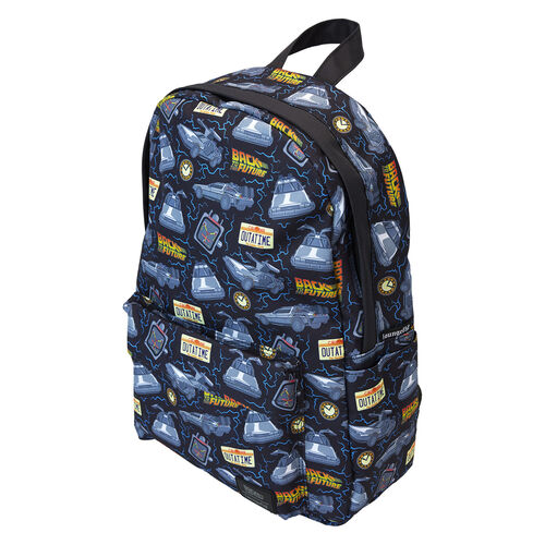 Mochila de nailon de 44 cm del 40 aniversario de Regreso al Futuro