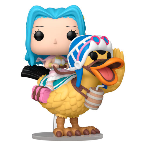 Figuras de animación de One Piece Vivi y Karoo n.° 129 de Funko POP!