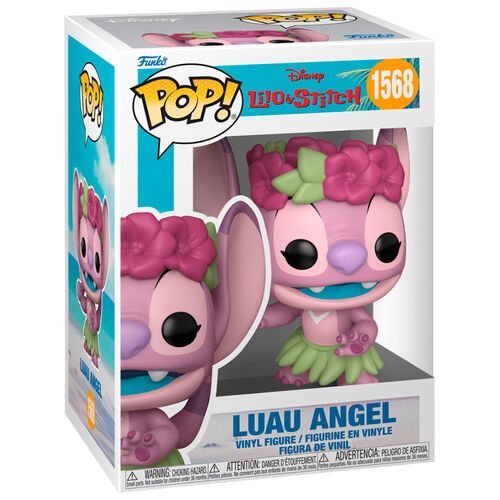 Figura Funko POP! Disney Lilo y Stitch Luau Angel n.° 1568