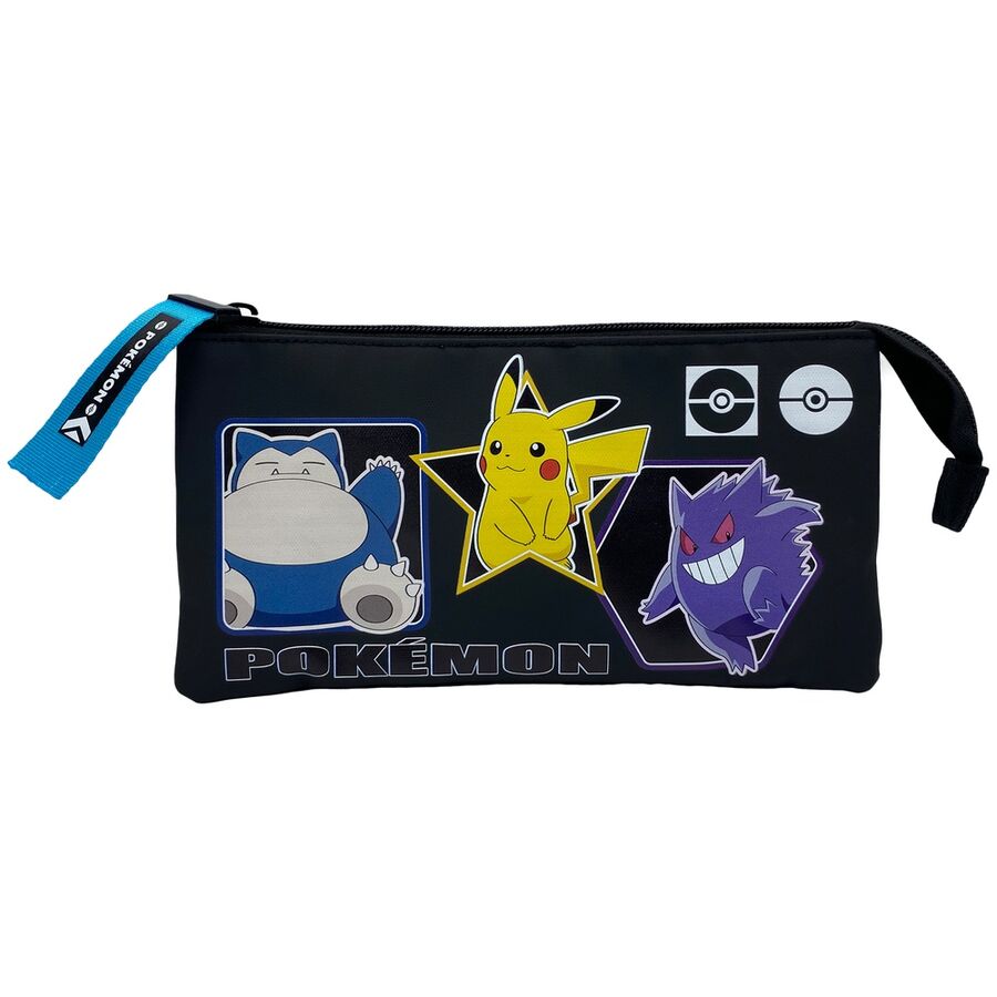 Estuche triple para lápices Pokémon Geo de CYP Brands