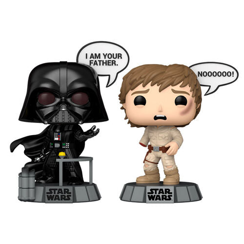 Funko POP! Star Wars Darth Vader & Luke Skywalker 2 Pack