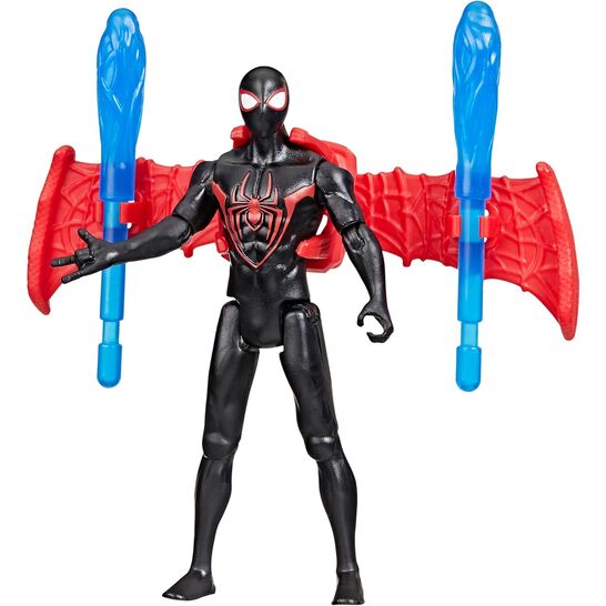 Hasbro Figura Marvel Spider-Man Venom Versus Launcher car + Miles Morales