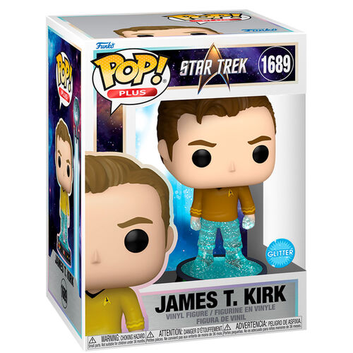 Figura Funko POP! Plus Television de Star Trek, James T. Kirk n.° 1689