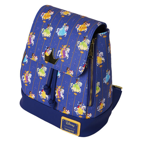 Loungefly Mochila Disney Princess Carousel backpack 26cm