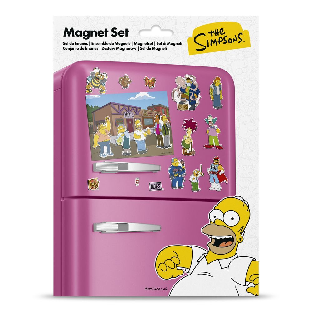 Erik Conjunto Ímanes troquelados Taberna Moe Los Simpsons