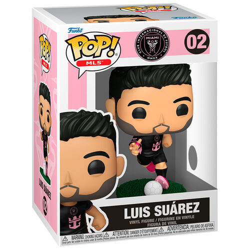 Funko POP! Fútbol MLS Inter Miami CF Luis Suárez #02