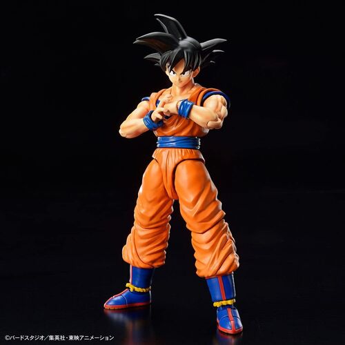 Bandai Hobby Figura Dragon Ball Z Son Goku Standard Re:Run Model Kit figure 12cm