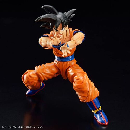 Bandai Hobby Figura Dragon Ball Z Son Goku Standard Re:Run Model Kit figure 12cm