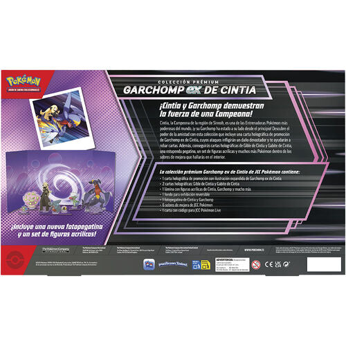 Carta Coleccionable Pokémon Garchomp ex Colección Premium en Español