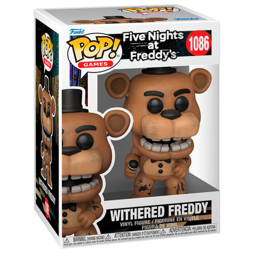 Funko POP! Juegos Five Nights at Freddy's Freddy Withered #1086