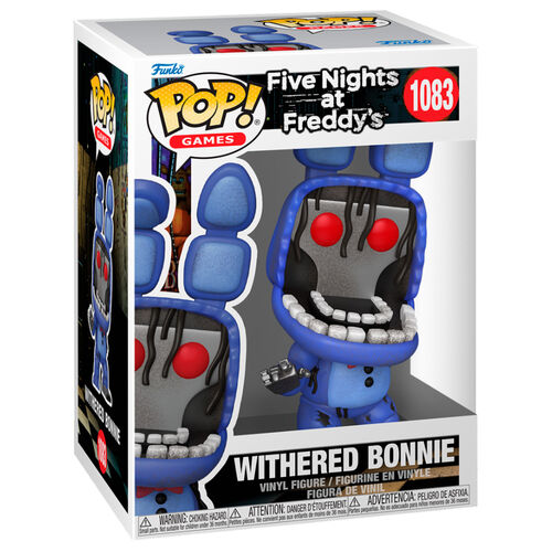 * PRÉ-RESERVA * Funko POP! Games Five Nights At Freddy's Withered Bonnie #1083
