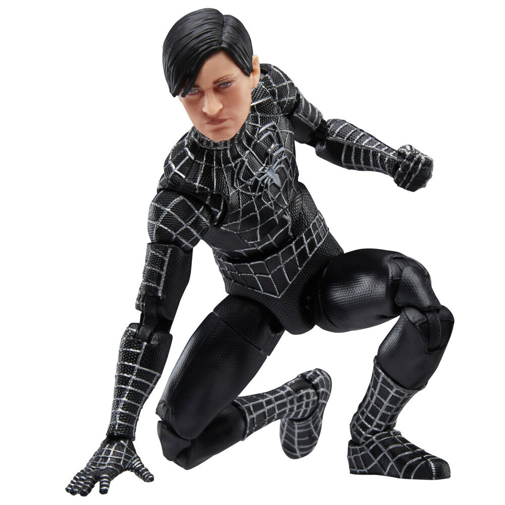Figura de Spider-Man 3 Symbiote de Hasbro Marvel Legends de 15 cm