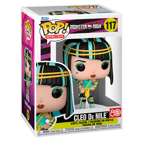 Juguetes retro Funko POP! Monster High Cleo De Nile n.° 117