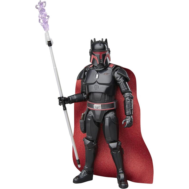 Figura de Hasbro Star Wars: El Mandaloriano Moff Gideon Dark Trooper Armor de 9,5 cm