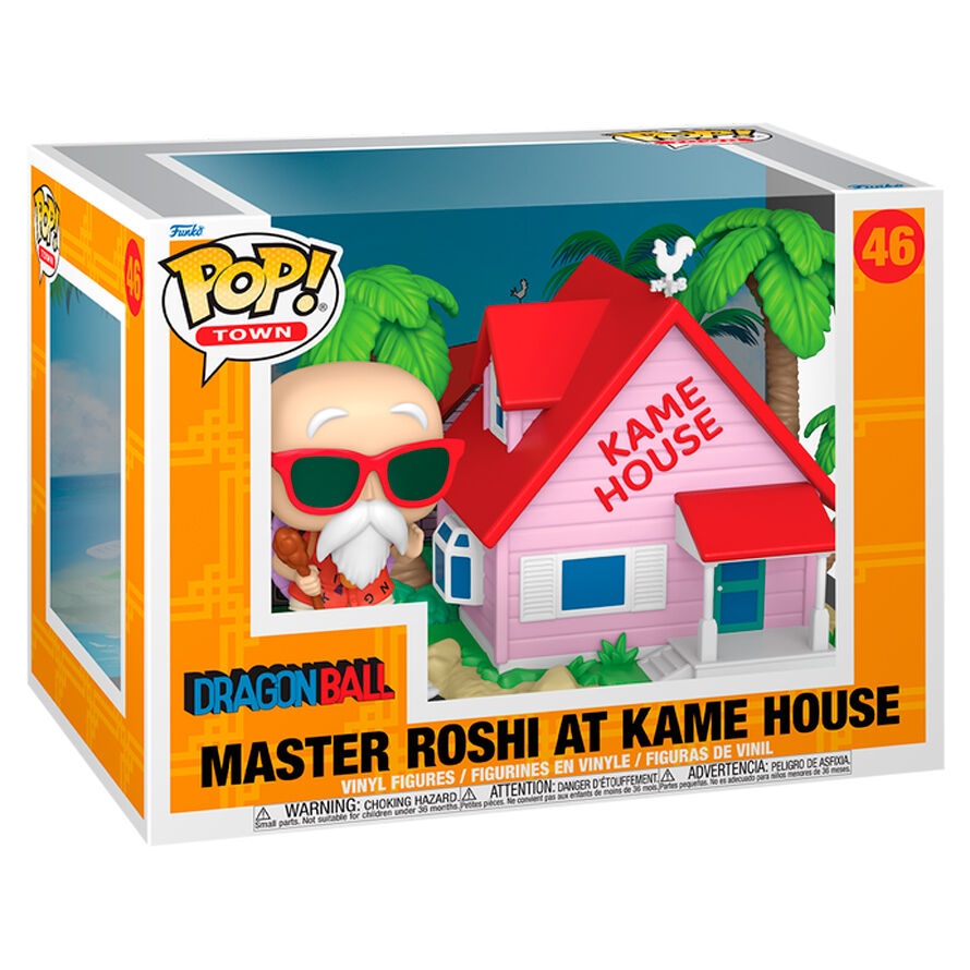 * PRÉ-RESERVA * Funko POP! Town Animation Dragon Ball Master Roshi at Kame House #46