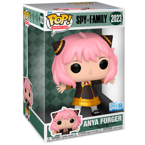 * PRE-RESERVE * Funko POP! Animation Spy X Family Anya Forger 10" #2023 (Jumbo Sized POP!)